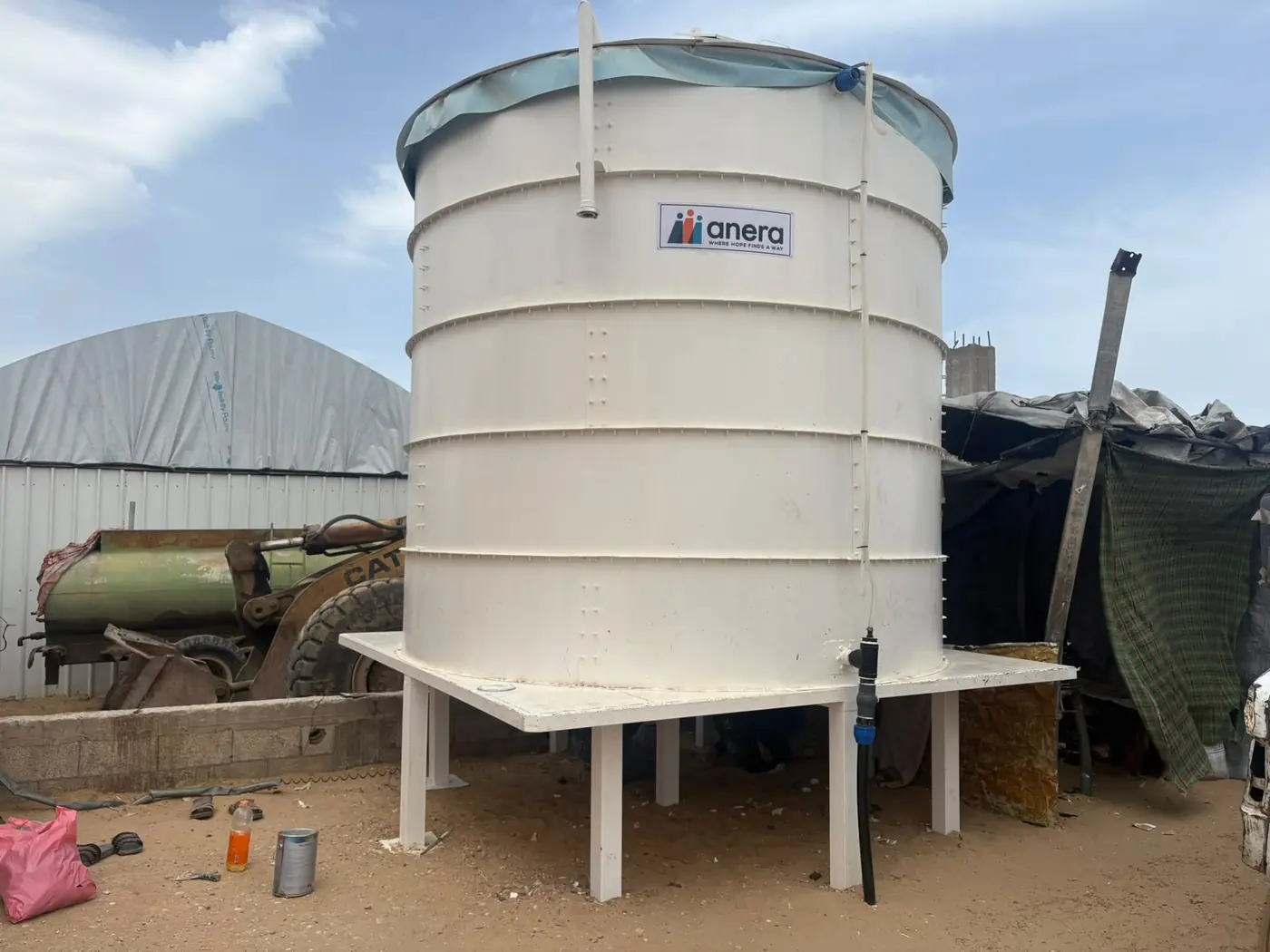Steel water tank supply and installation